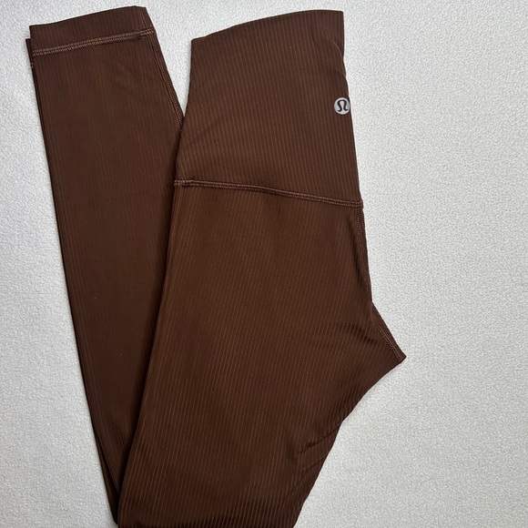Lululemon Align Ribbed High-Rise Pant 25"•Java🤎 - Picture 11 of 11